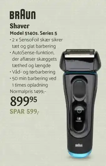 Shaver Model 5140s. Series 5