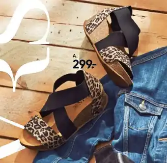 Bilka Dame sandal kilehæl tilbud