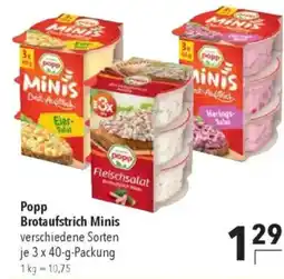 Citti Popp Brotaufstrich Minis tilbud