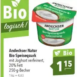 Citti Andechser natur bio-speisequark tilbud