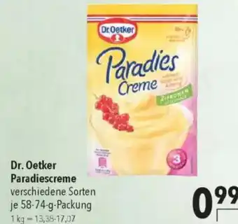 Citti Dr.Oetker Paradiescreme tilbud