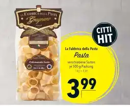 Citti La Fabbrica della Pasta Pasta tilbud