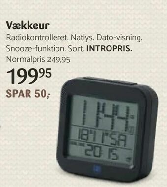 Kop & Kande Vækkeur tilbud