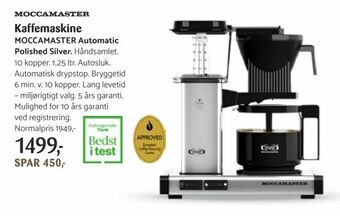 Kop & Kande Kaffemaskine tilbud