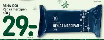 REMA 1000 REMA 1000 Ren rå marcipan tilbud
