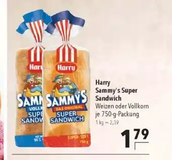 Citti Harry Sammy's Super Sandwich tilbud