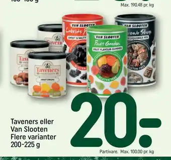 Taveners eller Van Slooten