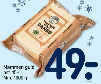 Mammen guld ost 45+