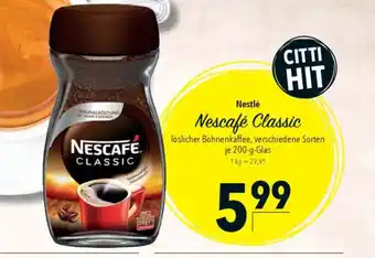 Citti Nescafé Classic tilbud