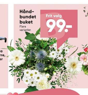 Bilka Håndbundet buket tilbud