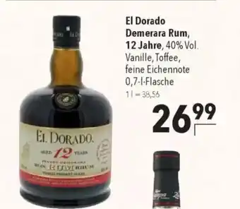 Citti El Dorado Demerara Rum, tilbud