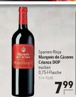 Citti Spanien-Rioja Marqués de Cáceres tilbud