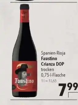 Citti Spanien-Rioja Faustino Crianza DOP trocken tilbud