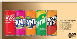 Citti Coca-Cola, Fanta, Sprite oder mezzo mix tilbud