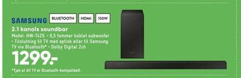 Bilka 2,1 kanals soundbar tilbud