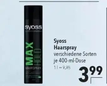 Citti Syoss Haarspray tilbud