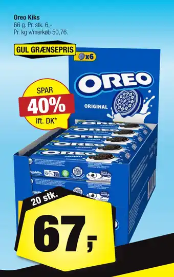 Calle Oreo Kiks tilbud