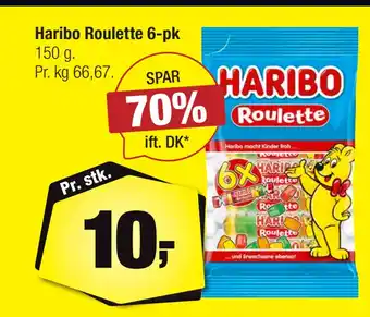 Calle Haribo Roulette 6-pk tilbud