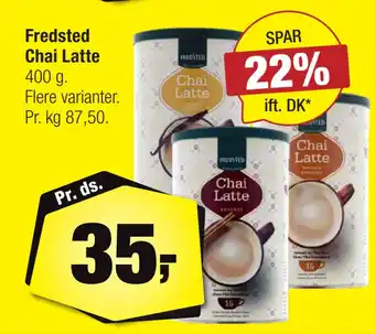 Calle Fredsted Chai Latte tilbud