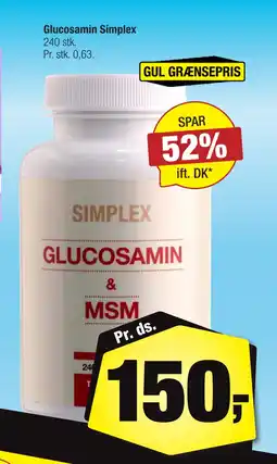 Calle Glucosamin Simplex tilbud