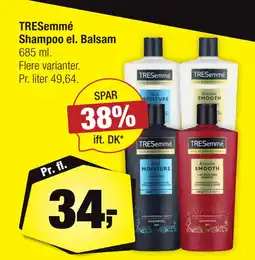 Calle TRESemmé Shampoo el. Balsam tilbud