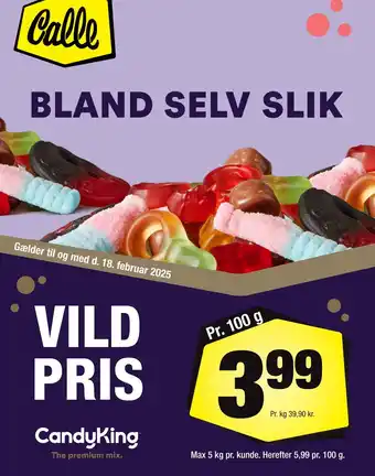 Calle BLAND SELV SILK tilbud