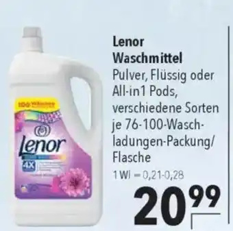 Citti Lenor Waschmittel tilbud