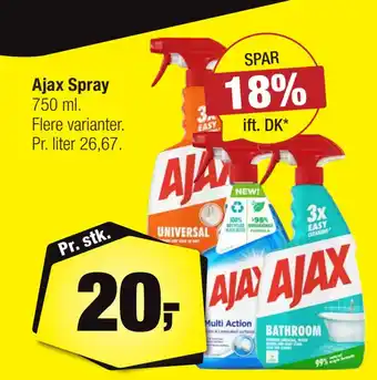 Calle Ajax Spray tilbud