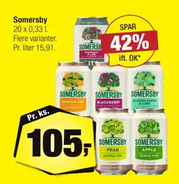 Calle Somersby tilbud