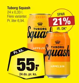 Calle Tuborg Squash tilbud