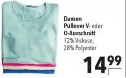 Citti Damen Pullover V. oder O-Ausschnitt tilbud