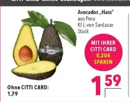 Citti Avocados „, Hass" aus Peru tilbud