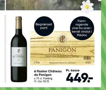 Bilka 6 flasker Château de Panigon tilbud
