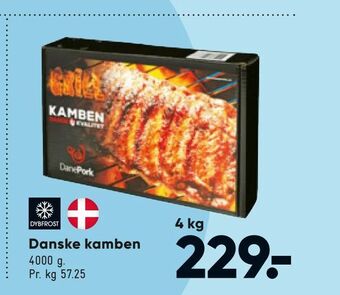 Bilka Danske kamben tilbud