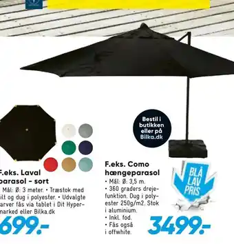 Bilka Como hænge parasol tilbud