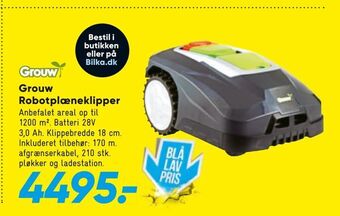 Bilka Grouw Robotplæneklipper tilbud