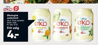 Bilka Økologisk sodavand tilbud