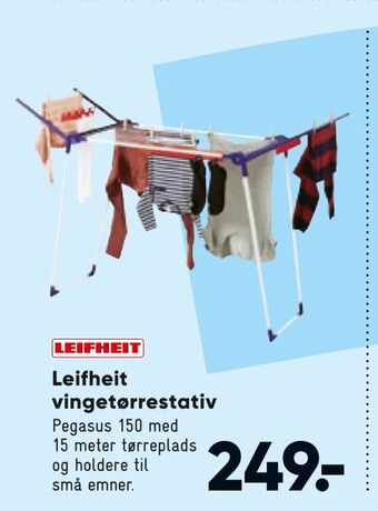 Bilka Leifheit vingetørrestativ tilbud