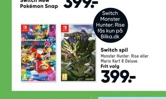 Bilka Switch spil tilbud