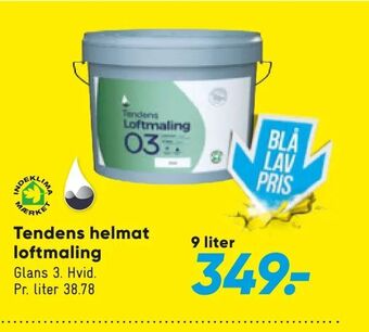 Bilka Tendens helmat loftmaling tilbud