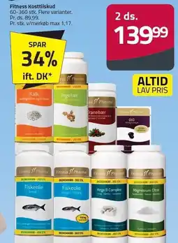 Fleggaard Fitness Kosttilskud - 2 ds tilbud