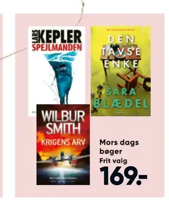 Bilka Mors dags bøger tilbud