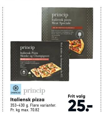 Bilka Italiensk pizza tilbud