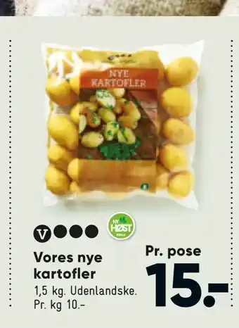 Bilka Vores nye kartofler tilbud
