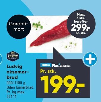 Bilka Ludvig oksemørbrad tilbud