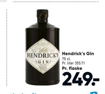 Bilka Hendrick's Gin tilbud