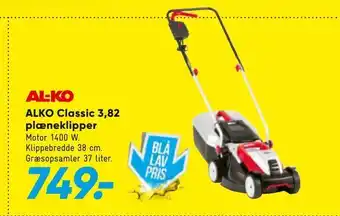 Bilka ALKO Classic 3,82 plæneklipper tilbud