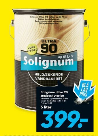 Bilka Solignum Ultra 90 træbeskyttelse tilbud