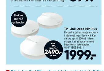 Bilka TP-Link Deco M9 Plus tilbud