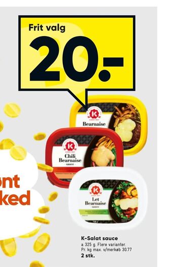 Bilka K-Salat sauce tilbud